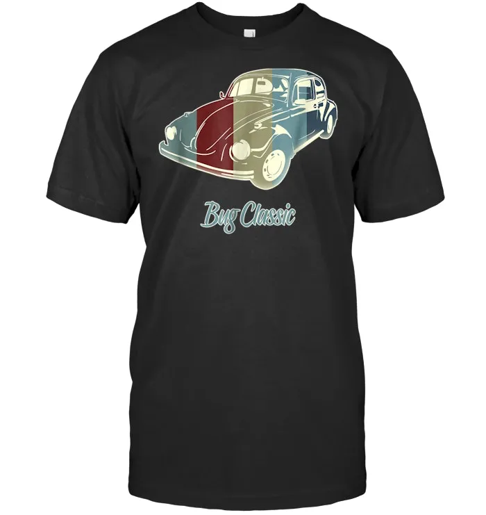 Retro 1960s German Car First Car Bug Classic T Shirt