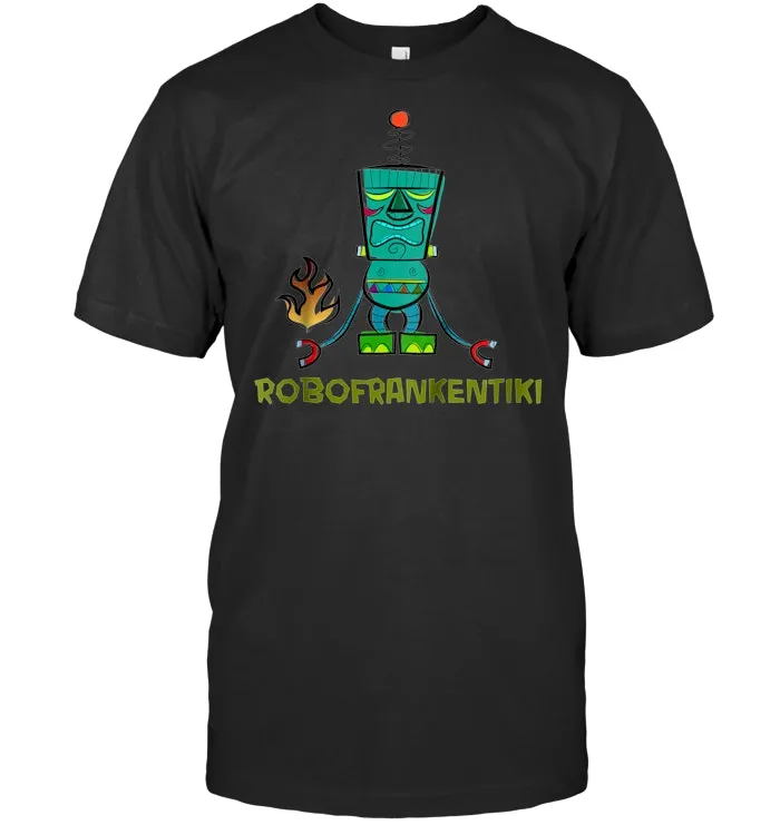 Robot Monster Tiki T Shirt,Retro Style T Shirt