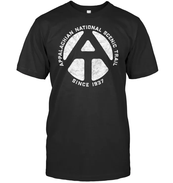 Retro Appalachian Trail Marker Shirt   National Scenic Trail