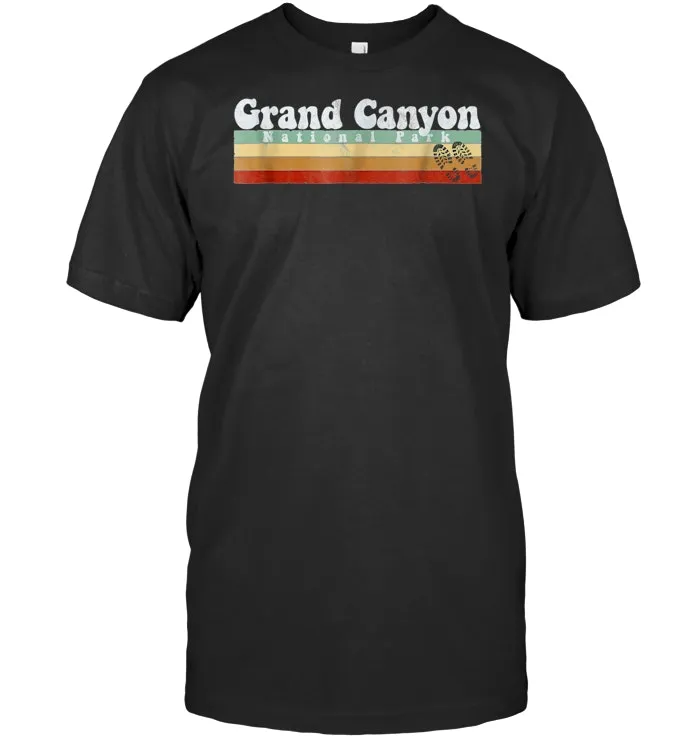 Retro Vintage Grand Canyon Shirt National Park Tee Shirt