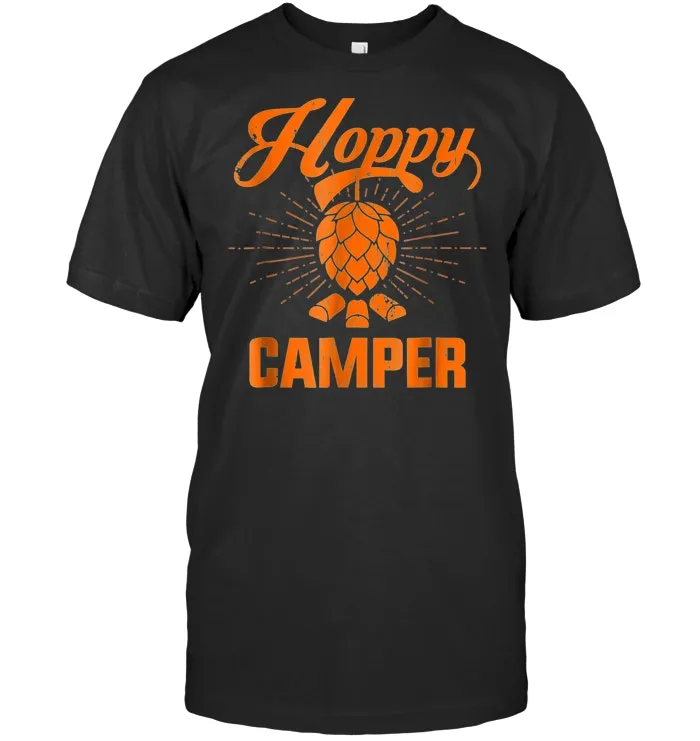 IPA tshirt beer snob happy camper vintage tee