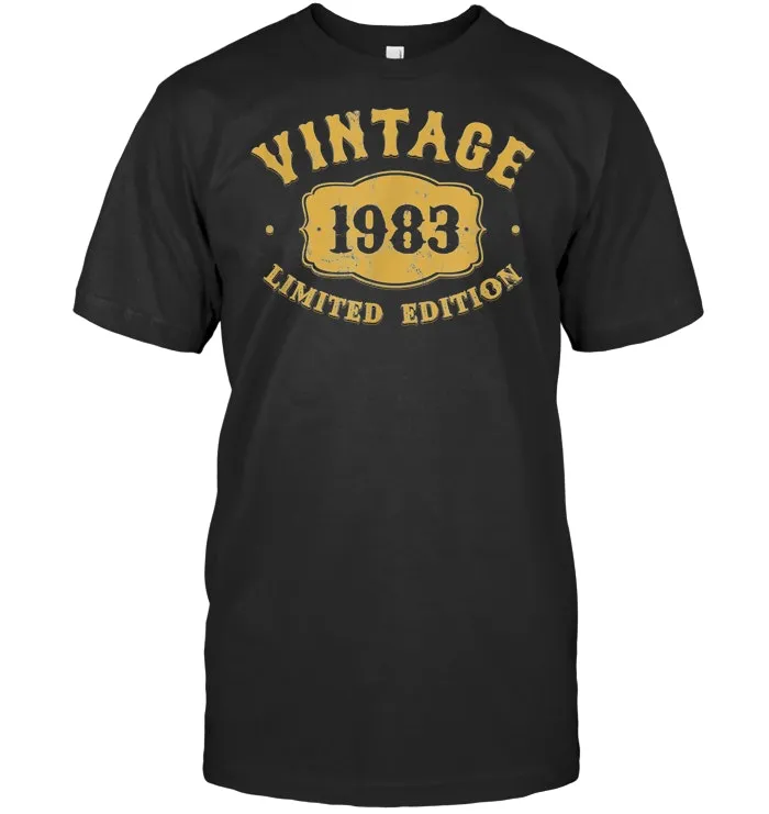 36 Years Old 36th B day Birthday Vintage Gift 1983 T Shirt