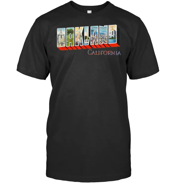 Oakland California CA Vintage Retro Souvenir T Shirt