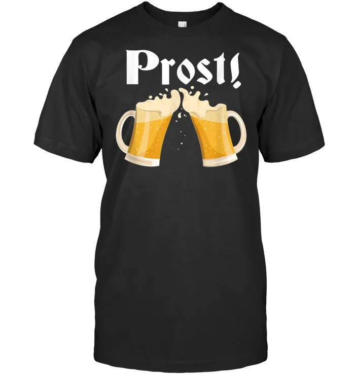 OktoberFest Shirt  German Beer Mug   Prost Cheers in German