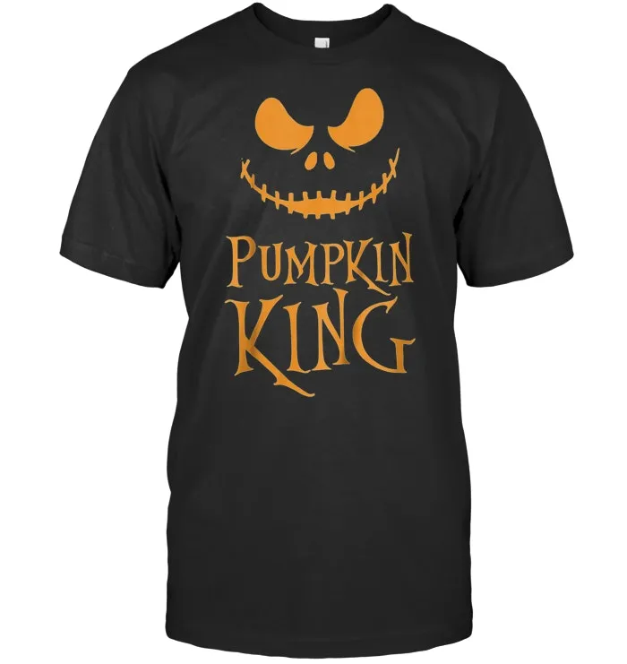 Jack O Lantern Pumpkin King Christmas and Halloween T shirt