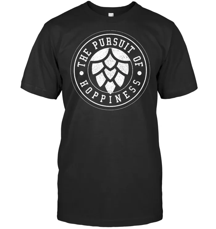 Beer Brewer T Shirt   Craft Beer Hops IPA Hoppiness Gift