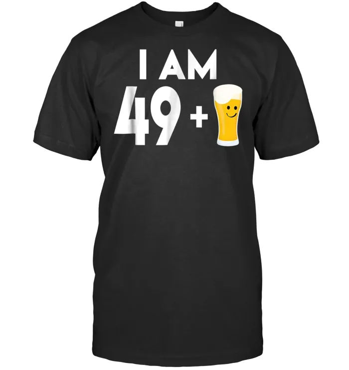 50th Birthday T Shirt Beer 50 Years Old Alcohol Gift Shirt