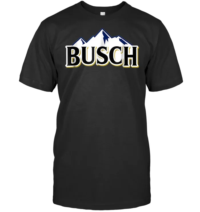 Busch Beer Mountains Logo Tee