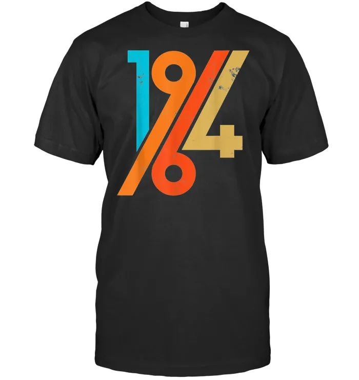 1964 Shirt 55th Birthday T Shirt Retro 60s Style