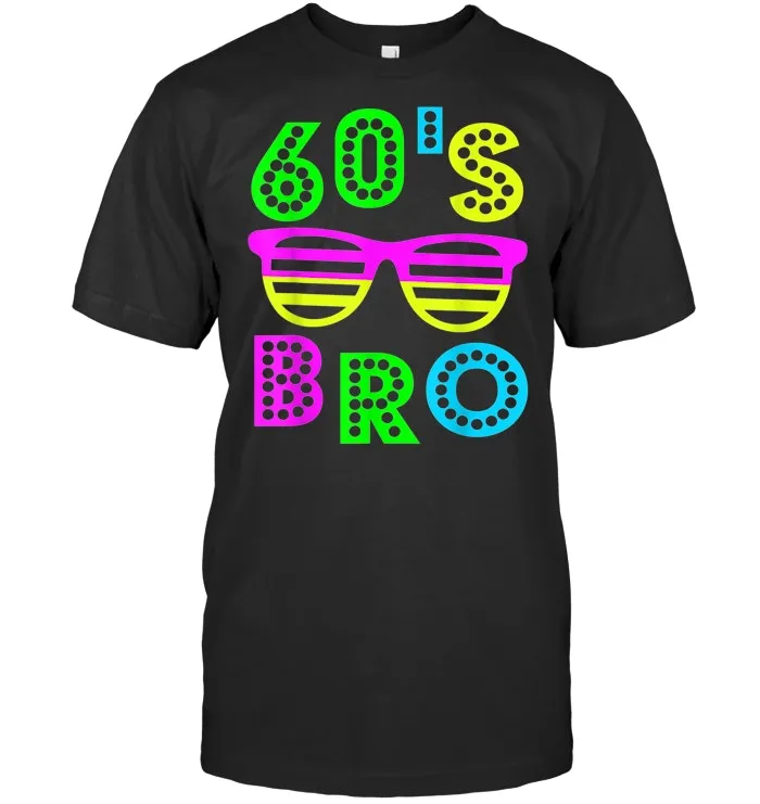 This Is My 60s Bro T Shirt Retro Costume Party Tee