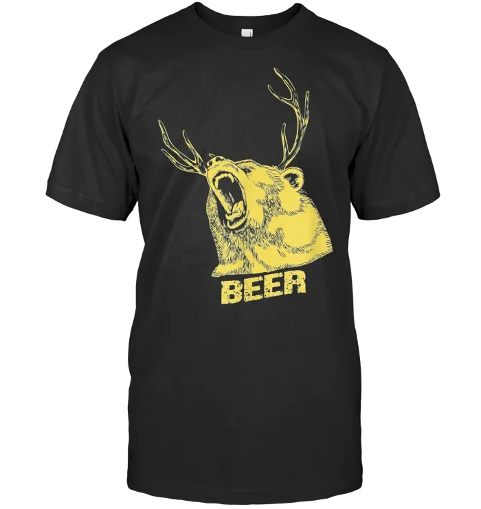 Beer Bear Deer T Shirt