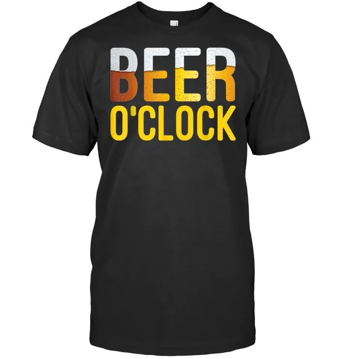 Beer O'clock T shirt Funny International Beer Day Gift Shirt