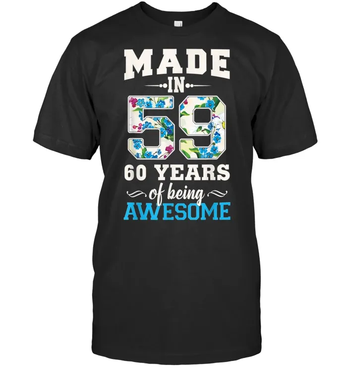 Womens Sweet Sixty T Shirt 60th Birthday Tee