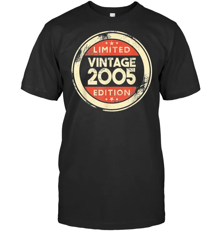 14th Birthday Gift Vintage 2005 T Shirt  14 Years Old Shirt