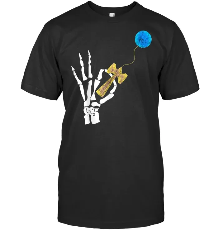 Kendama Skull Skeleton Japanese Game Cup Sport Trick T Shirt