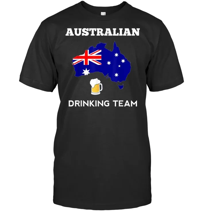 Australia Drinking Team Country Alcohol Beer T Shirt