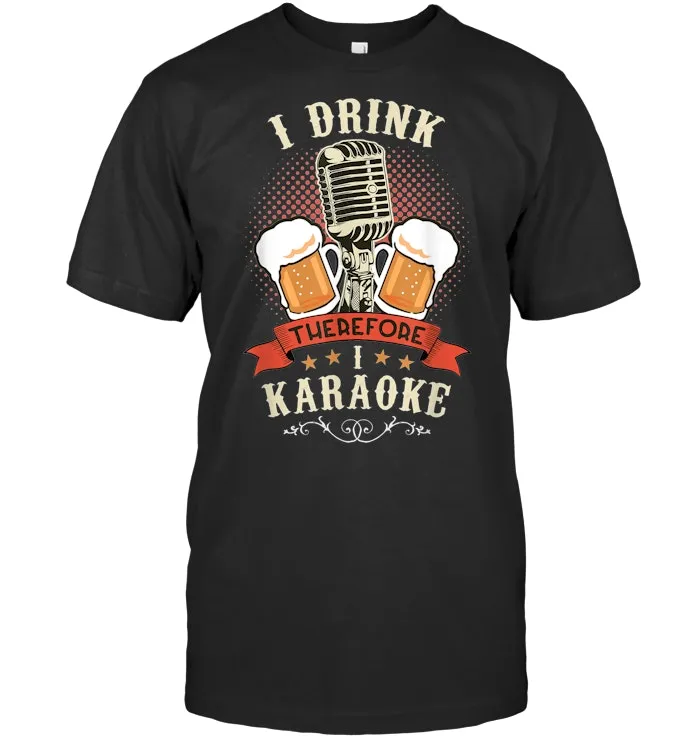 Retro 60s 70s 80s Karaoke Party T shirt Gift For Singers