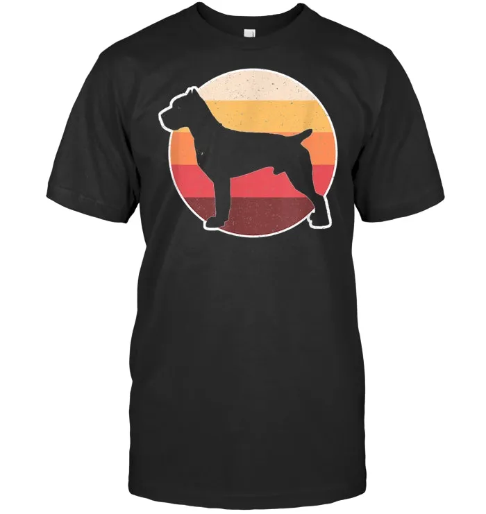 Retro Vintage Cane Corso T shirts Dog Lovers Gifts