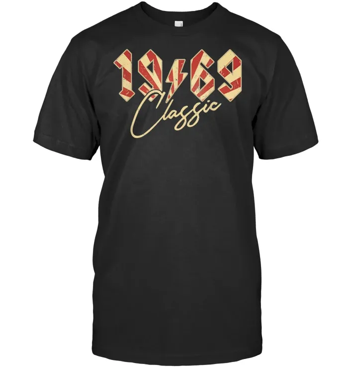Retro Vintage 1969 50th Birthday Classic Rock Legend T Shirt