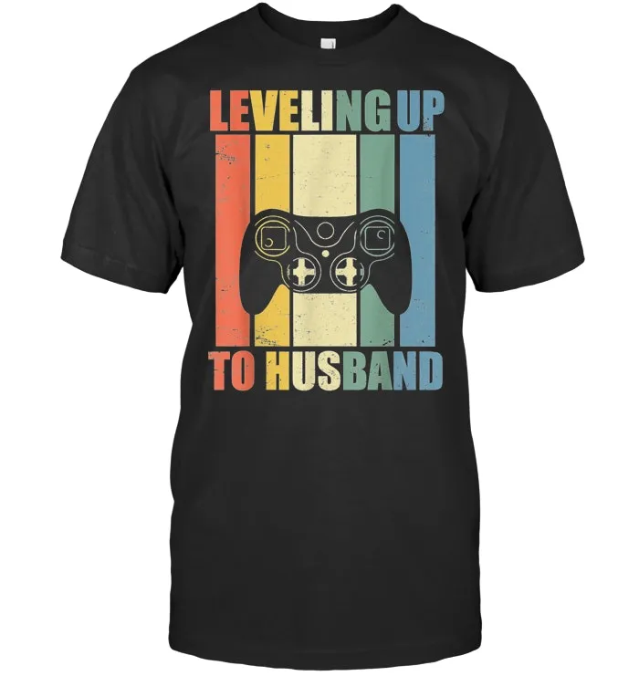 Engagement Tshirt for Groom Video Game Lovers