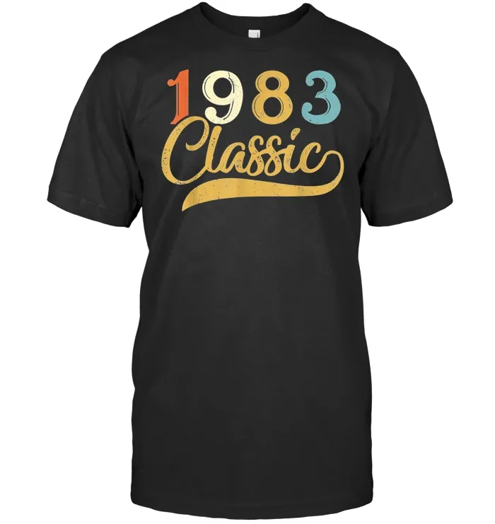 Classic Retro 1983 36th yrs old Classic Birthday T Shirt