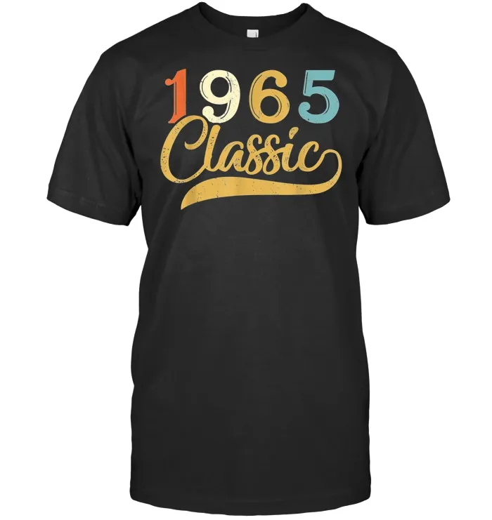 Classic Retro 1965 54th yrs old Classic Birthday T Shirt
