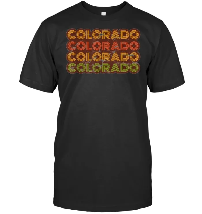 Colorado vintage 70s distressed T Shirt