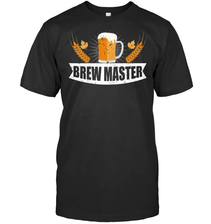 Brew Master Beer Brewing Beerlove Beermug T Shirt