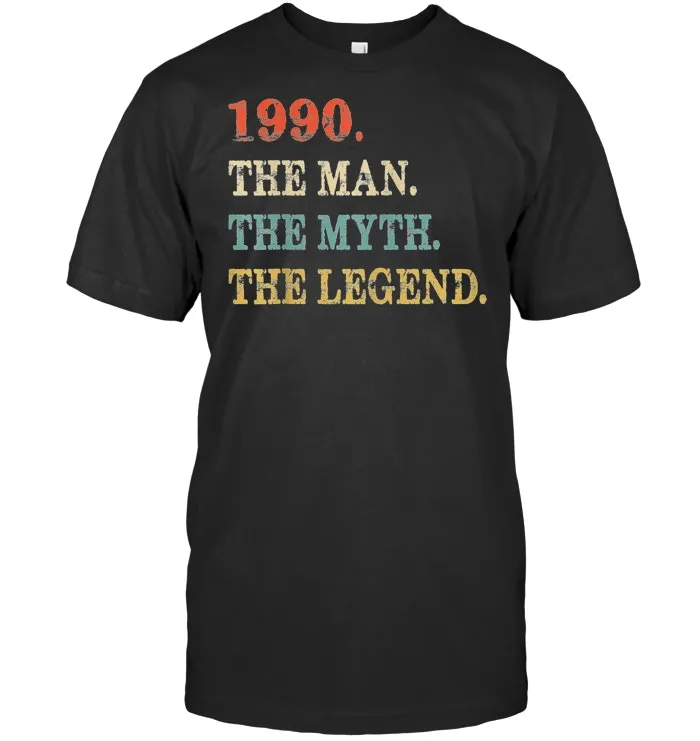 Retro The Myth The Legend 1990 29th Birthday Gift 29 yrs old
