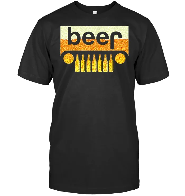 Jeep Beep Upside down Beer Drinking Lover Offroad Shirt