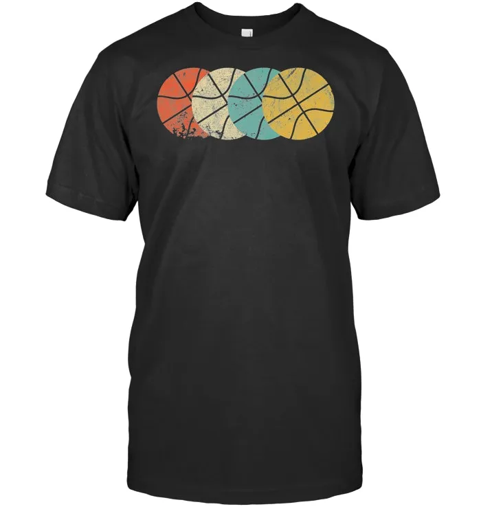 Basketball T Shirts   Vintage Retro Basketball Shirt Premium T Shirt