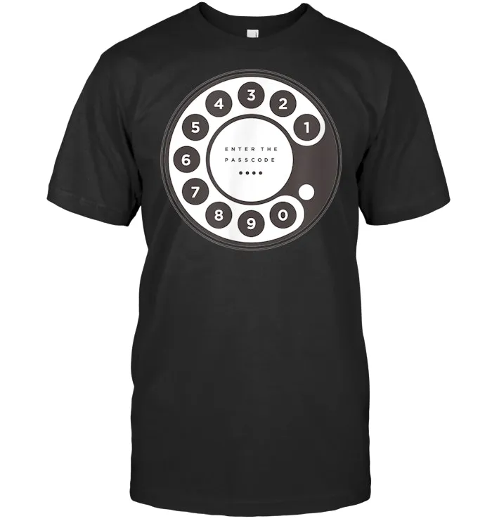 Retro 60s Dial Up Phone T Shirt