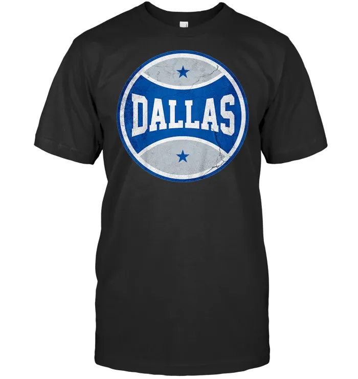 Retro Dallas Texas Basketball T Shirt