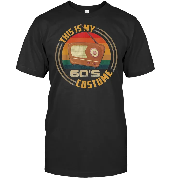 This Is My 60s Costume Gift Retro 60s Party Wear Outfit tee