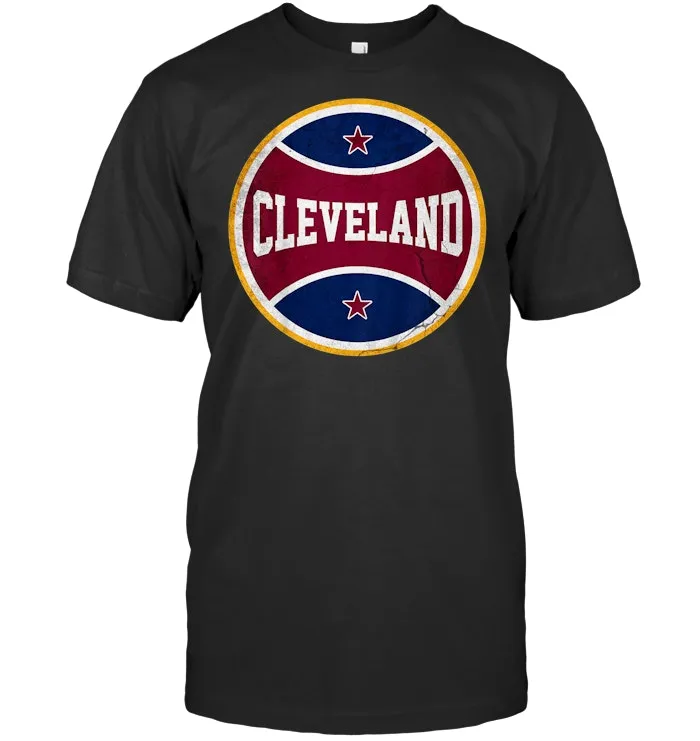Retro Cleveland Ohio Basketball T Shirt