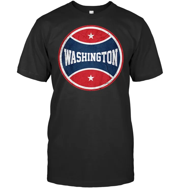 Retro Washington Basketball T Shirt