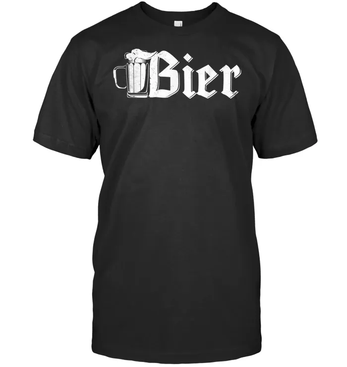 Bier Shirt Funny German Beer T Shirt For Men Oktoberfest  T Shirt
