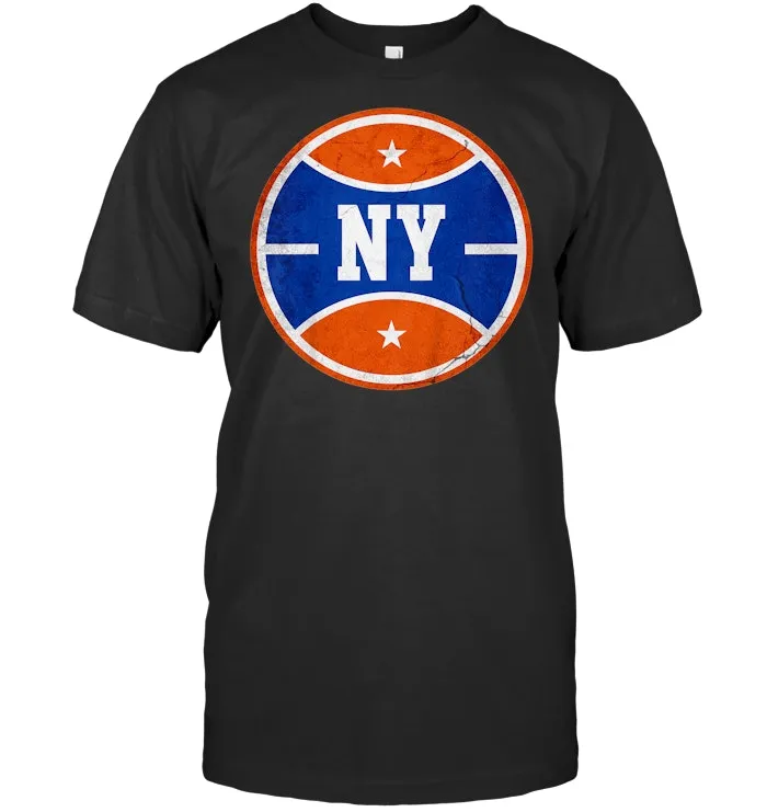 Retro New York NY Basketball T Shirt