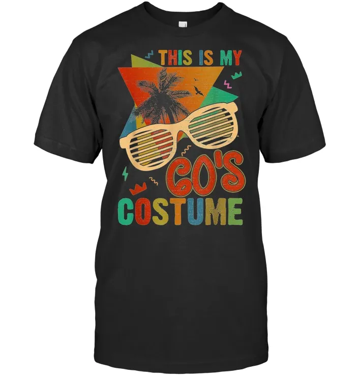 This Is My 60s Costume T shirt Retro 60s Party Wear Outfit