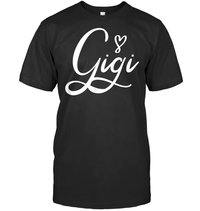 Gigi Women Christmas Gift For Grandma Birthday From Grandkid T Shirt