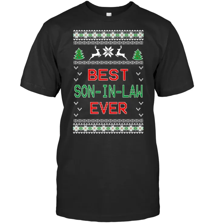 Son in law Ugly Christmas gift Premium T Shirt