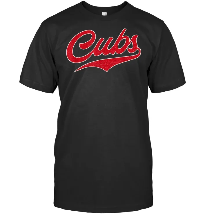 Cubs T Shirt Vintage Retro Sports Name Design