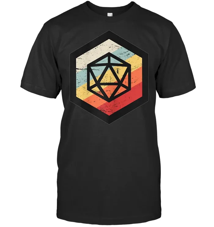 Role Playing Dice Dungeons D20 Game Master Dragons RPG Gift T Shirt
