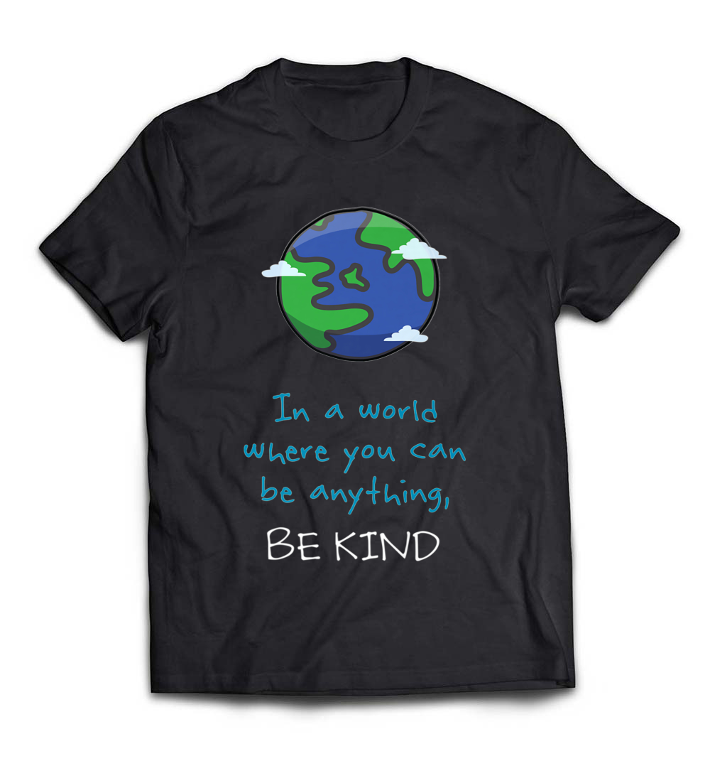 B079KBG6CG_Black_Org_Be Kind T-Shirt Humanity World Peace Love Positive Tee.jpeg