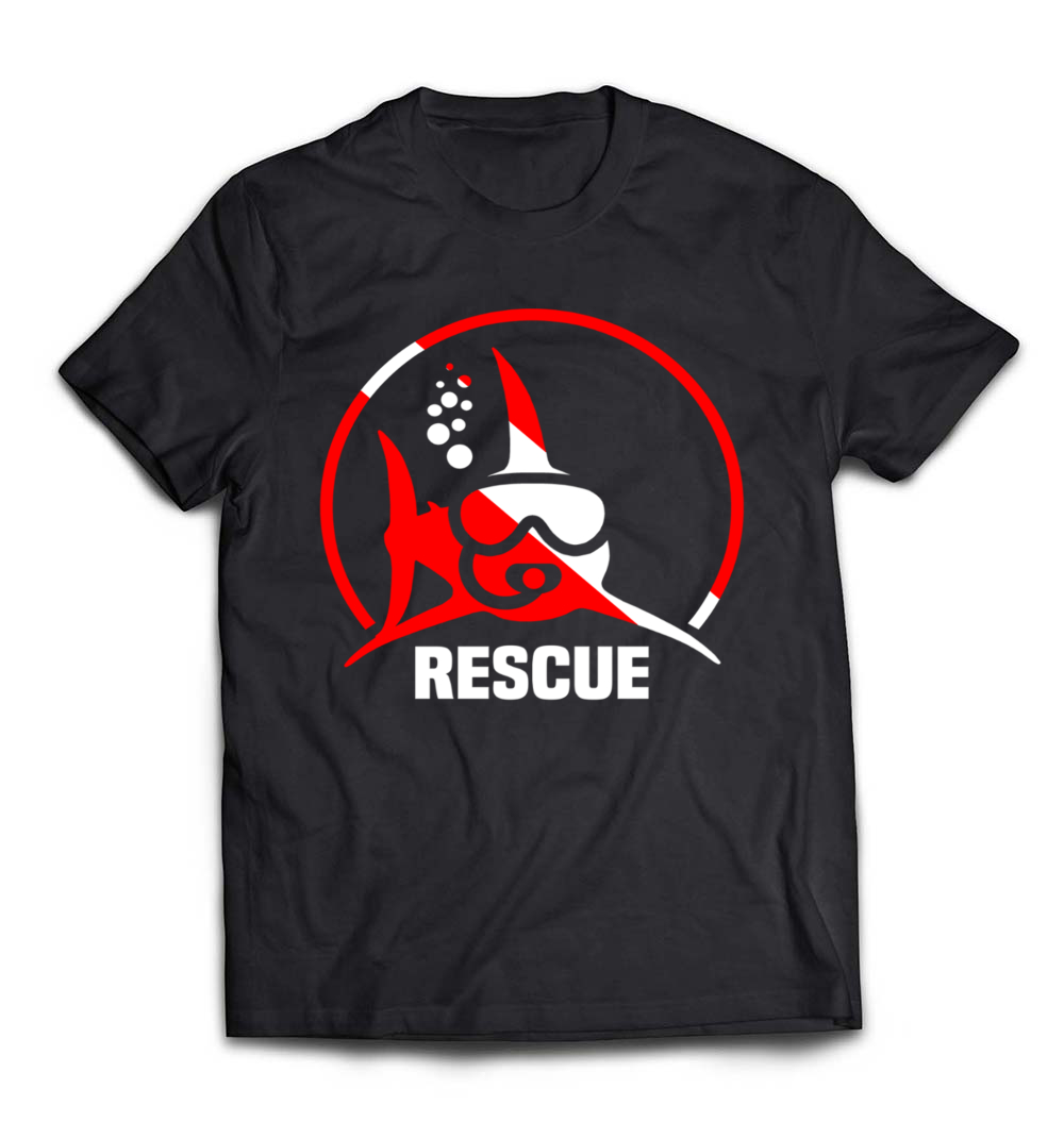 B079KBWCG5_Black_Org_SCUBA Rescue Diver T-Shirt for Divemasters, Students.jpeg