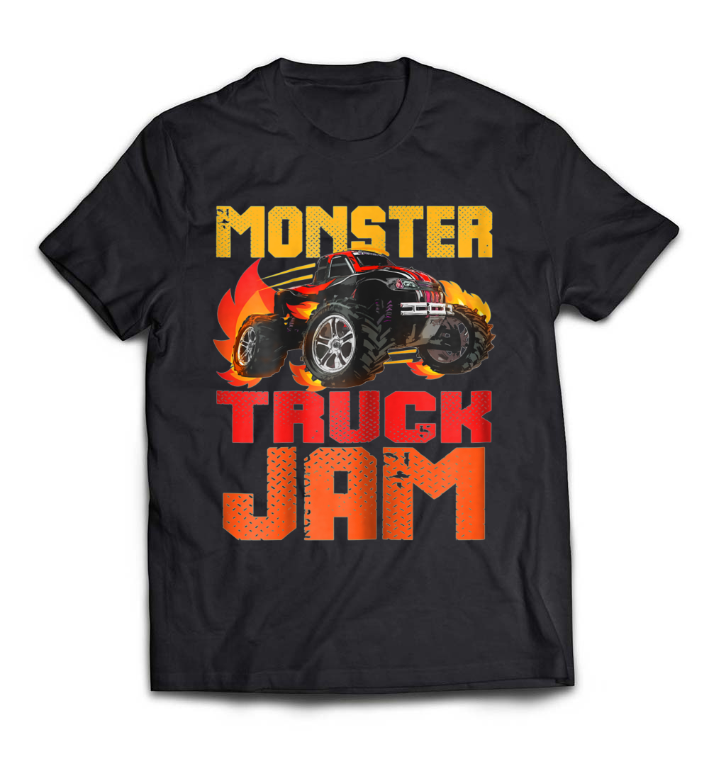 B07BF52HBD_Black_Org_Monster Truck Jam T-Shirt Huge Truck Lover Gift.jpeg