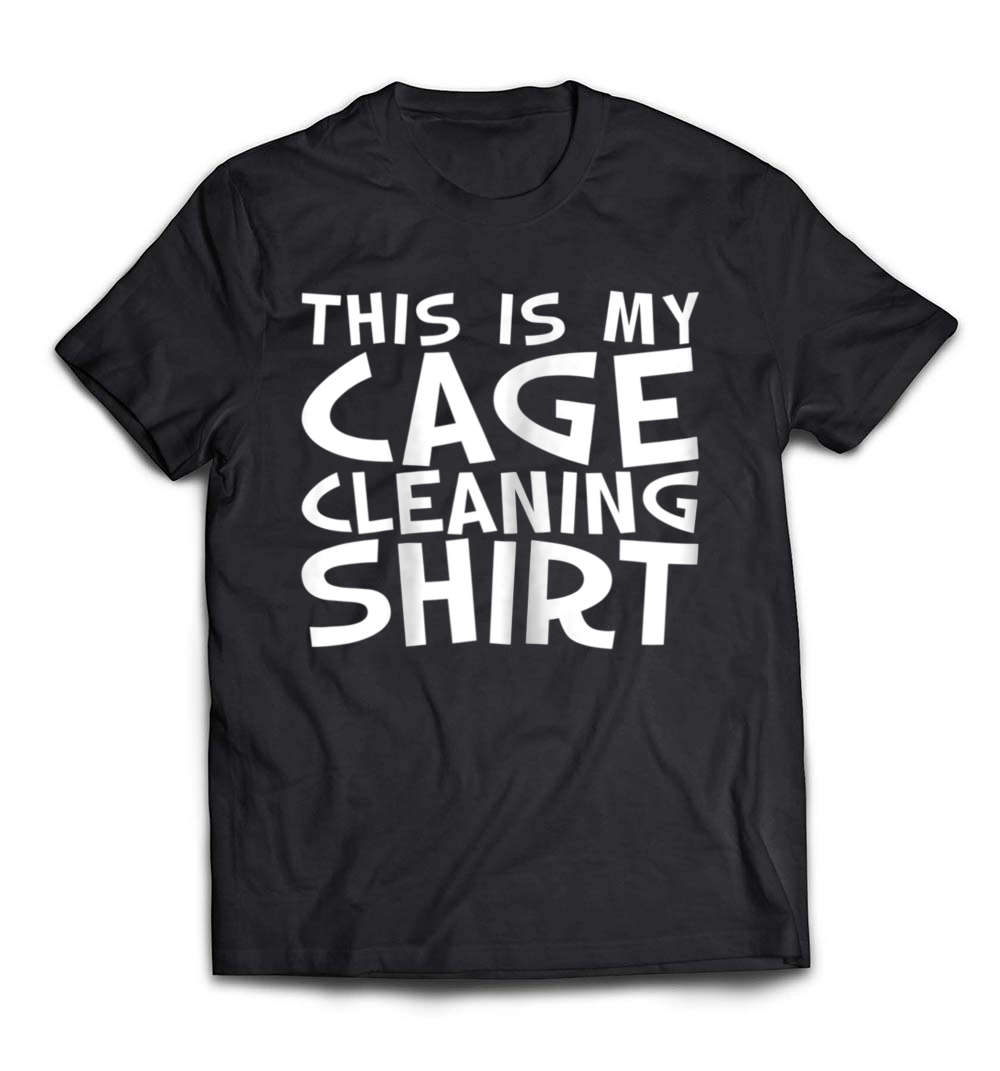 B07BFV32XJ_Black_Org_Bird Cage Cleaning T-shirt for Parrot Men, Women, or Kids.jpeg
