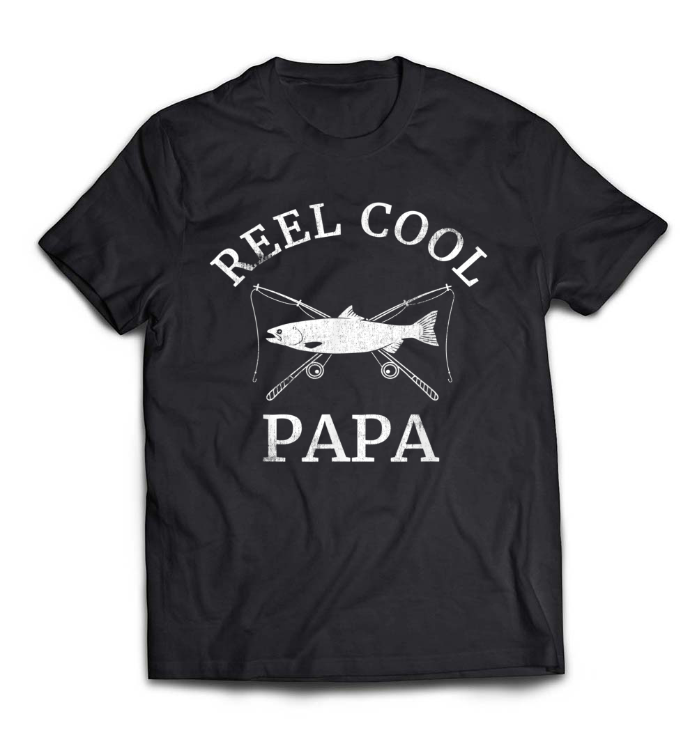 B07BNF7ZCD_Black_Org_Reel Cool Papa T Shirt Fishing Rod Reel Fathers Day 2019_resize.jpeg
