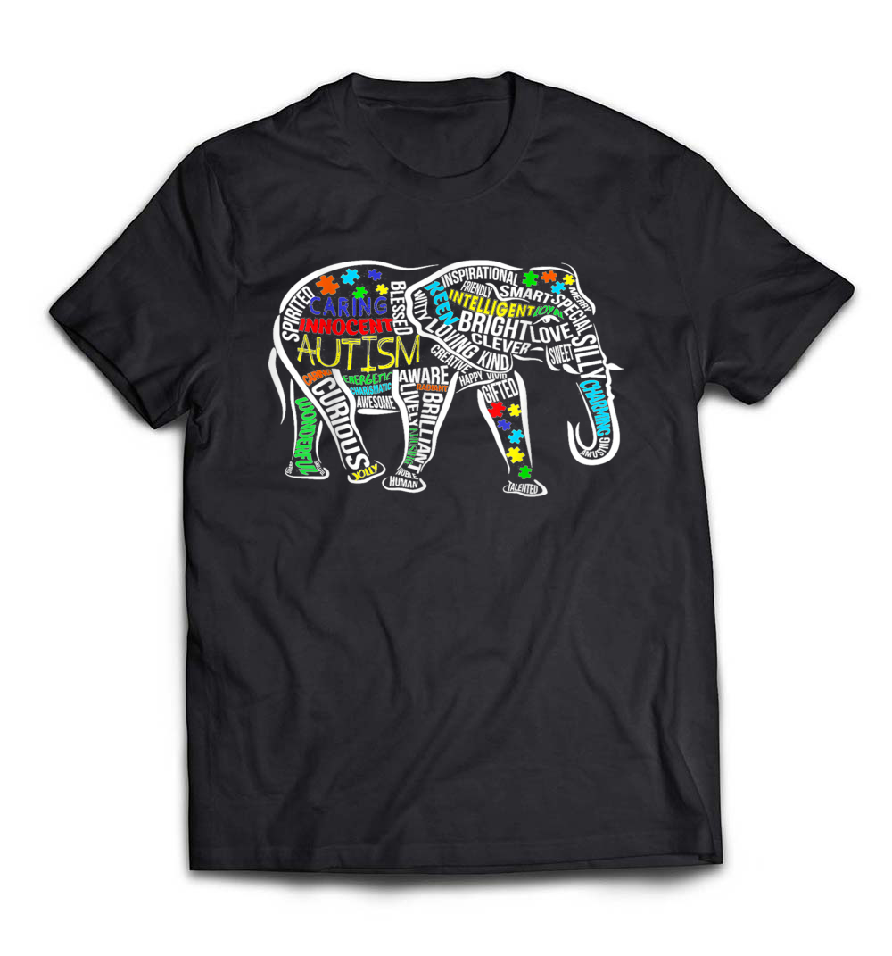 B07CCQXY6X_Black_Org_Autism Awareness Elephant T Shirt.jpeg