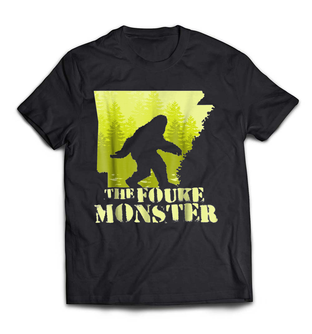 B07CMT72TR_Black_Org_Arkansas Fouke Monster; Sasquatch Bigfoot T-Shirt.jpeg